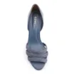 Peep Toe Couro Azul/Alt Tramado Azul - imagem 5