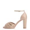 Peep Toe Couro Bege - imagem 4