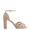 Peep Toe Couro Bege - imagem 2