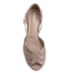 Peep Toe Couro Bege - imagem 5