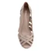 Peep Toe Couro Bege - imagem 5