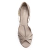 Peep Toe Couro Bege - imagem 5