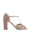 Peep Toe Couro Bege - imagem 2