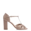 Peep Toe Couro Bege - imagem 2