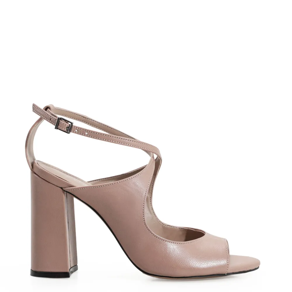Peep Toe Couro Bege - imagem 3