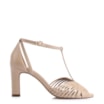 Peep Toe Couro Bege/Alt Bege - imagem 3