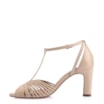 Peep Toe Couro Bege/Alt Bege - imagem 5
