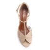 Peep Toe Couro Bege/Alt Bege - imagem 6
