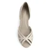 Peep Toe Couro Bege/Off White - imagem 5
