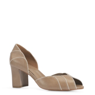 Couro Bege/Off White