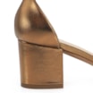Peep Toe Couro Bronze - imagem 7