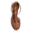 Peep Toe Couro Caramelo - imagem 5