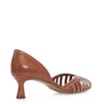 Peep Toe Couro Caramelo - imagem 4