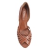 Peep Toe Couro Caramelo - imagem 6