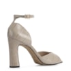 Peep Toe Couro Croco Bege/Alt Bege - imagem 4