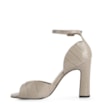 Peep Toe Couro Croco Bege/Alt Bege - imagem 5