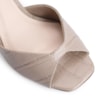 Peep Toe Couro Croco Bege/Alt Bege - imagem 7
