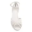Peep Toe Couro Lezard Off White - imagem 5