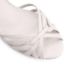 Peep Toe Couro Lezard Off White - imagem 6
