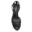 Peep Toe Couro Lezard Preto - imagem 5