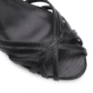 Peep Toe Couro Lezard Preto - imagem 6