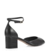 Peep Toe Couro Lezard Preto - imagem 4