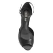 Peep Toe Couro Lezard Preto - imagem 6