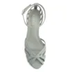 Peep Toe Couro Lezard Verde - imagem 5
