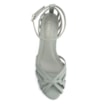 Peep Toe Couro Lezard Verde - imagem 5