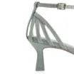 Peep Toe Couro Lezard Verde - imagem 7