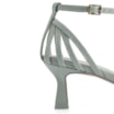 Peep Toe Couro Lezard Verde - imagem 7