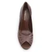 Peep Toe Couro Marrom - imagem 5