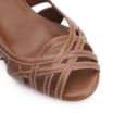 Peep Toe Couro Marrom - imagem 6