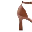 Peep Toe Couro Marrom - imagem 7