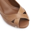 Peep Toe Couro Marrom - imagem 6