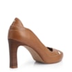 Peep Toe Couro Marrom - imagem 3