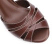 Peep Toe Couro Marrom - imagem 6