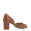 Peep Toe Couro Marrom - imagem 3