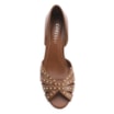 Peep Toe Couro Marrom - imagem 5
