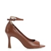 Peep Toe Couro Marrom - imagem 3