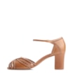 Peep Toe Couro Marrom/Alt Marrom - imagem 4