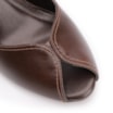 Peep Toe Couro Marrom Escuro - imagem 6