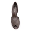 Peep Toe Couro Marrom Escuro - imagem 6