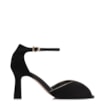 Peep Toe Couro Nobuck Preto - imagem 3