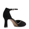 Peep Toe Couro Nobuck Preto - imagem 4