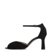 Peep Toe Couro Nobuck Preto - imagem 5