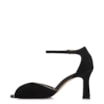 Peep Toe Couro Nobuck Preto - imagem 5