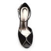 Peep Toe Couro Nobuck Preto - imagem 6