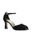 Peep Toe Couro Nobuck Preto - imagem 1