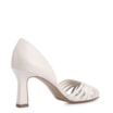 Peep Toe Couro Off White - imagem 3